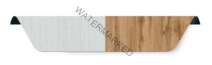 Campione colore : Bianco Pine Anderson + Rovere Wotan Oak